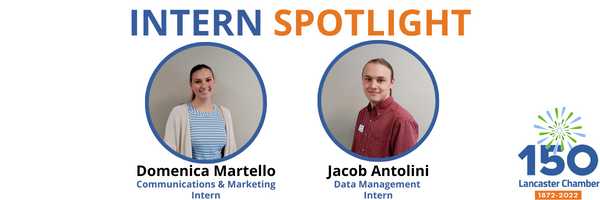 Chamber Intern Spotlight - Domenica Martello and Jacob Antolini 