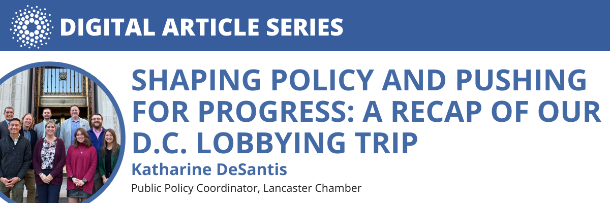 Shaping Policy and Pushing for Progress: A Recap of Our D.C. Lobbying Trip