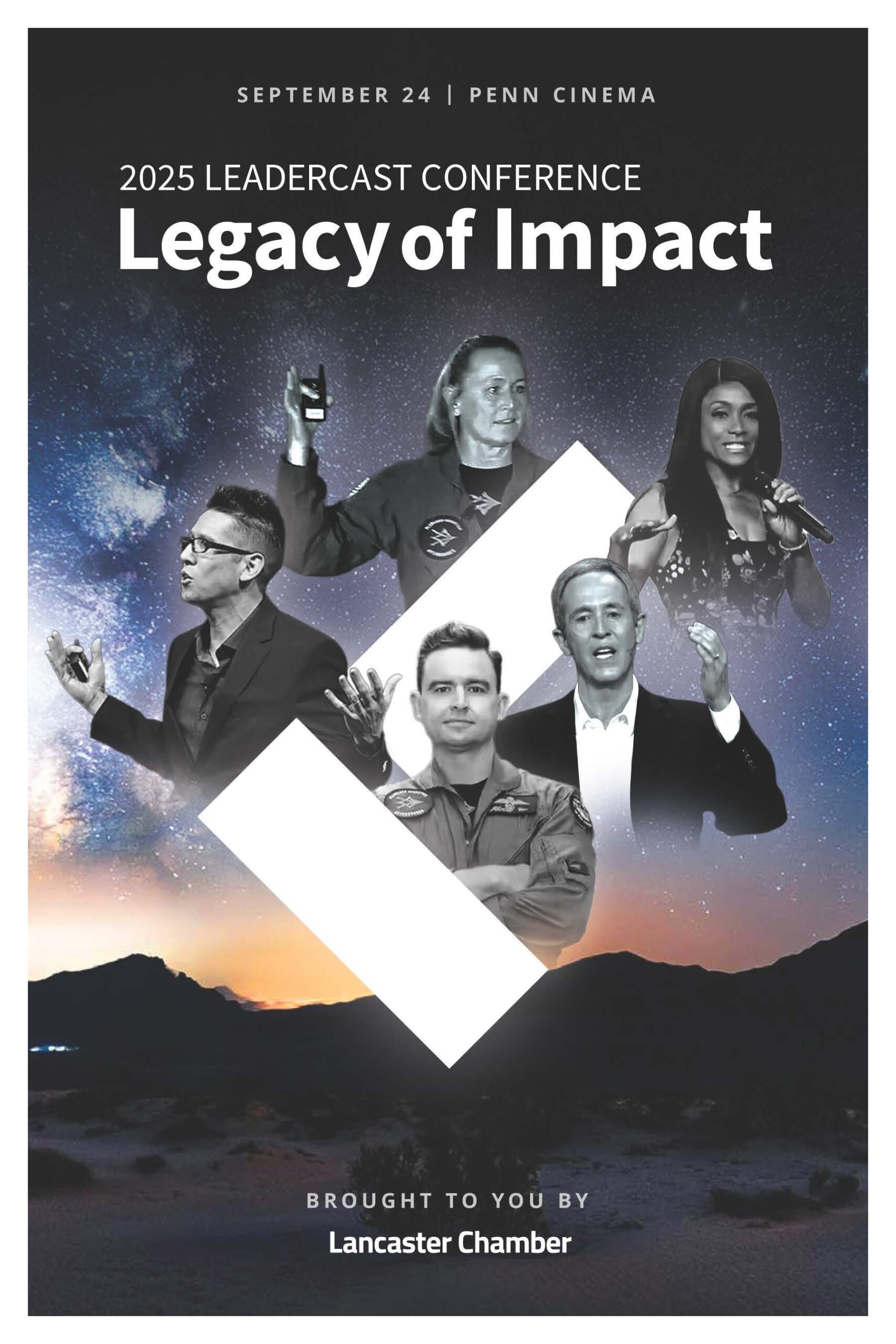 2025 Leadercast Legacy of Impact Poster Image