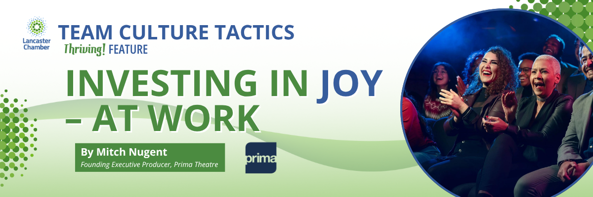 Investing in Joy – At Work