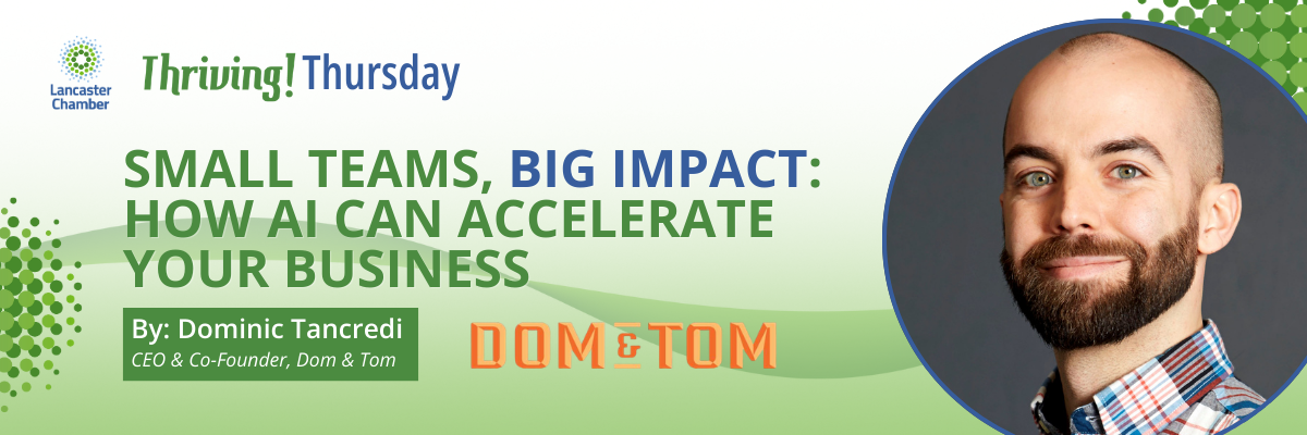 Small Teams, Big Impact: How AI Can Accelerate Your Business