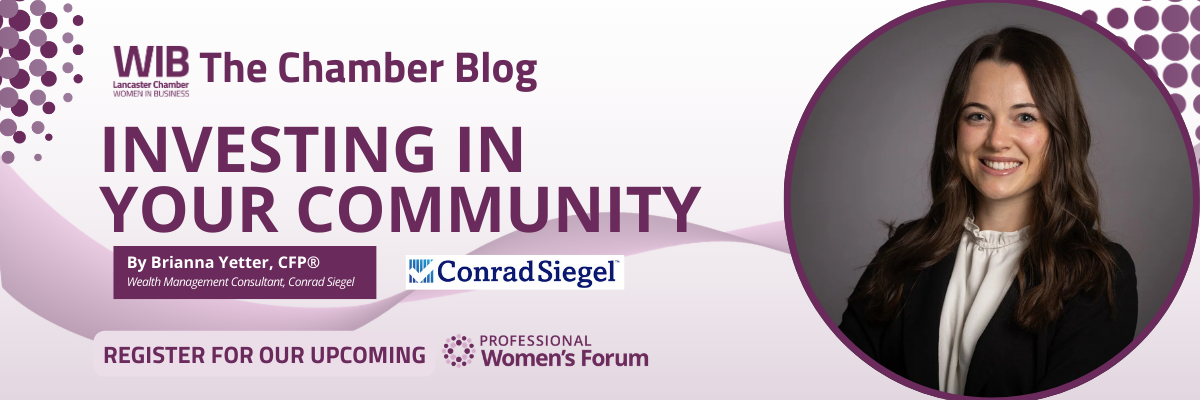 Investing in Your Community